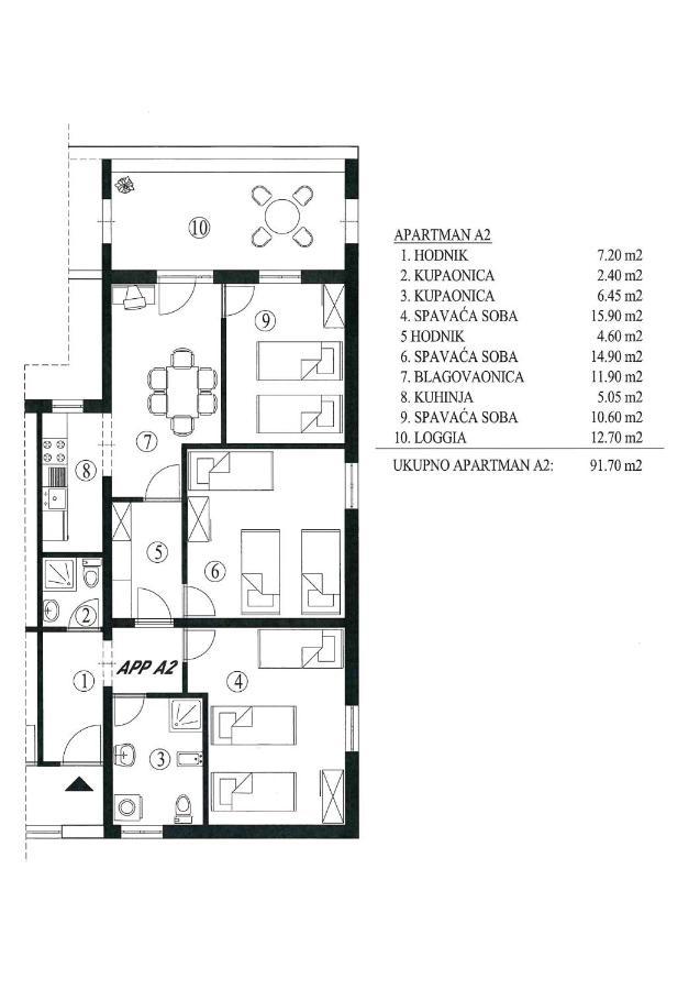 Danica Apartment *